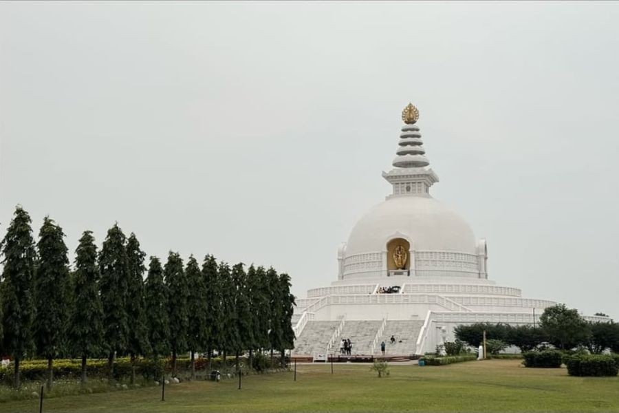 World peace pagoda of Pokhara